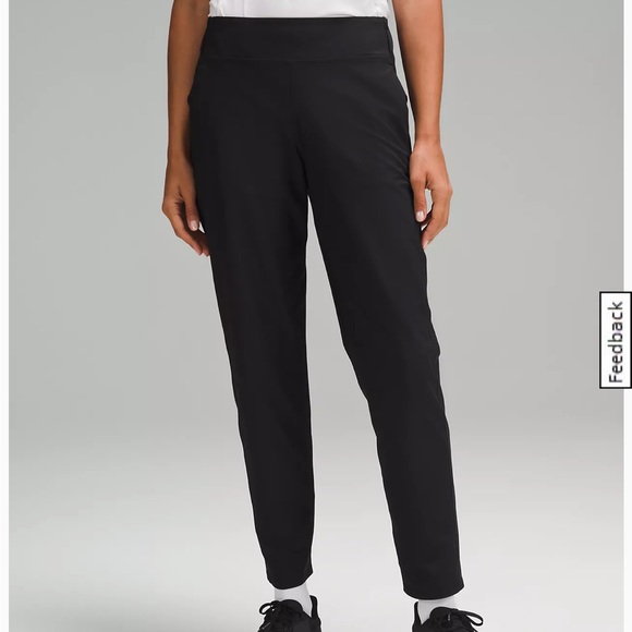 lululemon athletica Pants - Lululemon black cropped trousers size 6